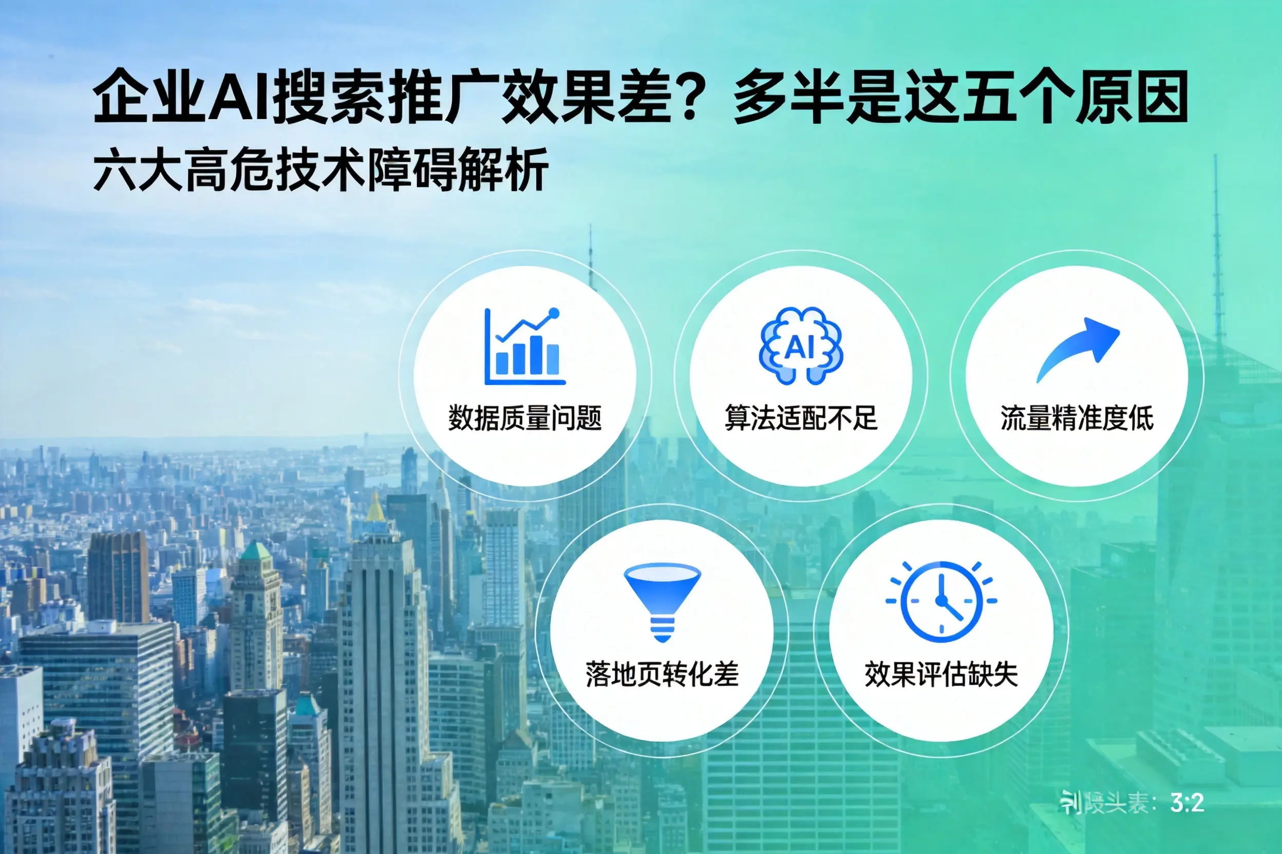 海城企业AI搜索推广效果差?多半是这五个原因